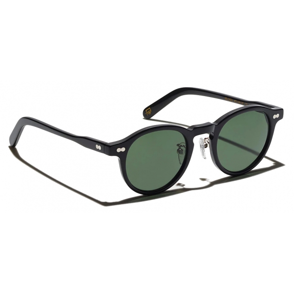 Moscot - Miltzen Sun con Naselli in Metallo - Nero - Occhiali da Sole - Moscot Originals - Moscot Eyewear