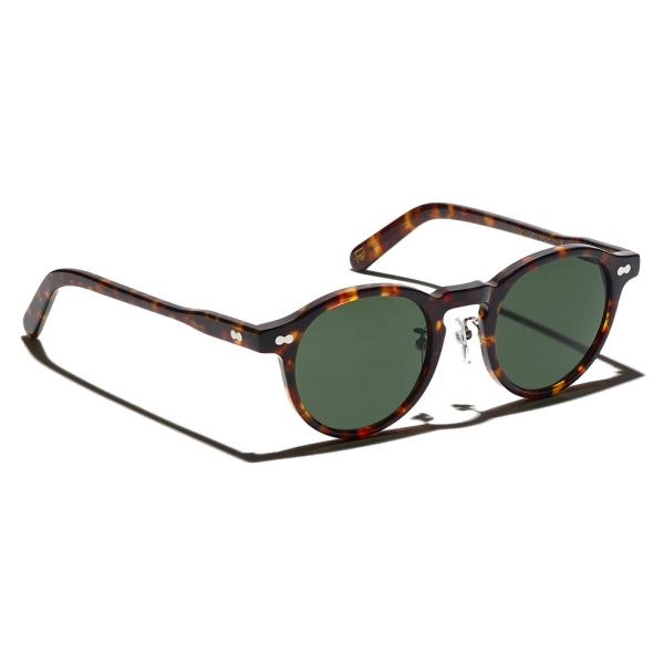 Moscot - Miltzen Sun with Metal Nose Pads - Tortoise - Sunglasses - Moscot Originals - Moscot Eyewear