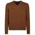 Tom Ford - Caramel V Neck Jumper - Tom Ford Exclusive Luxury Collection