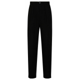 Tom Ford - Pantaloni Dritti in Lyocell Nero - Tom Ford Exclusive Luxury Collection