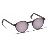 Moscot - Miltzen-T Sun - Charcoal Wine - Occhiali da Sole - Moscot Originals - Moscot Eyewear