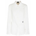 Tom Ford - Camicia in Misto Cotone Bianco - Tom Ford Exclusive Luxury Collection