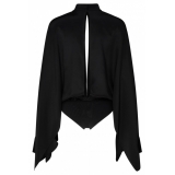 Tom Ford - Black Silk Wide Sleeve Bodysuit - Tom Ford Exclusive Luxury Collection