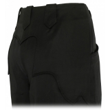 Tom Ford - Pantaloni Cargo in Raso Nero - Tom Ford Exclusive Luxury Collection