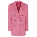 Tom Ford - Blazer Doppiopetto Rosa Bubblegum - Tom Ford Exclusive Luxury Collection