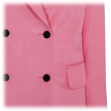 Tom Ford - Blazer Doppiopetto Rosa Bubblegum - Tom Ford Exclusive Luxury Collection