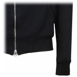 Tom Ford - Black Hoodie with Drawstrings - Tom Ford Exclusive Luxury Collection