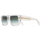 Cutler & Gross - 1414 Rectangle Sunglasses - Crystal - Luxury - Cutler & Gross Eyewear