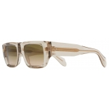 Cutler & Gross - 1413 Rectangle Sunglasses - Sand Crystal - Luxury - Cutler & Gross Eyewear