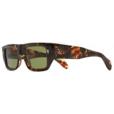 Cutler & Gross - 1413 Rectangle Sunglasses - Brush Stroke - Luxury - Cutler & Gross Eyewear