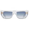 Cutler & Gross - 1413 Rectangle Sunglasses - Crystal - Luxury - Cutler & Gross Eyewear