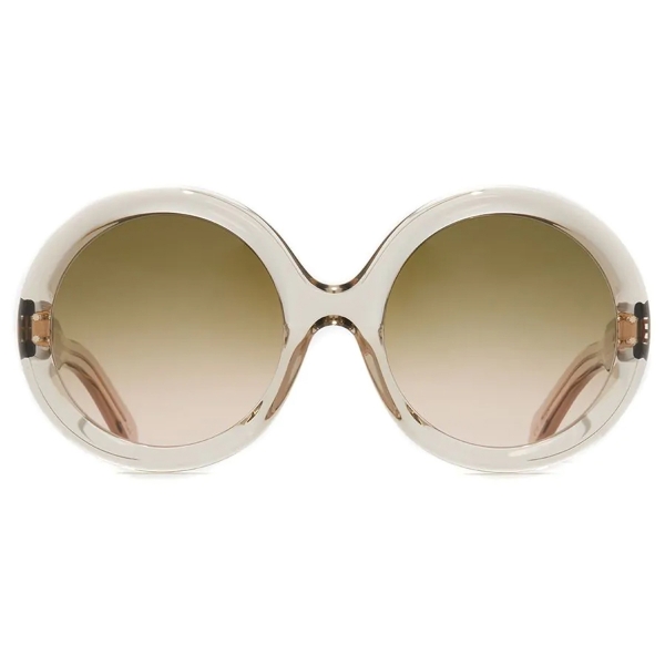 Cutler & Gross - 1412 Round Sunglasses - Sand Crystal - Luxury - Cutler & Gross Eyewear