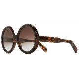 Cutler & Gross - 1412 Round Sunglasses - Brush Stroke - Luxury - Cutler & Gross Eyewear