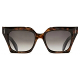 Cutler & Gross - The Great Frog Prometheus Square Sunglasses - Havana on Black - Luxury