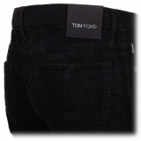 Tom Ford - Black Corduroy Skinny Trousers - Tom Ford Exclusive Luxury Collection