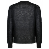 Tom Ford - Black Mohair Semi Sheer Jumper - Tom Ford Exclusive Luxury Collection