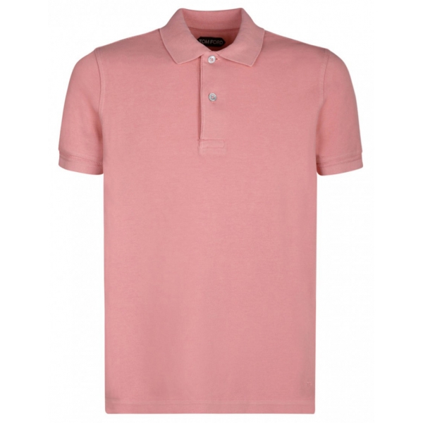 Tom Ford - Pink Tennis Piquet Polo - Tom Ford Exclusive Luxury Collection