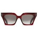 Cutler & Gross - The Great Frog Prometheus Square Sunglasses - Bordeaux - Luxury