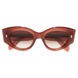 Cutler & Gross - 9317 Cat Eye Sunglasses - Burnt Sunset - Luxury - Cutler & Gross Eyewear