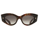 Cutler & Gross - 9317 Cat Eye Sunglasses - Brush Stroke - Luxury - Cutler & Gross Eyewear