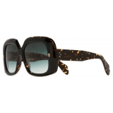 Cutler & Gross - 9891 Rectangle Sunglasses - Havana - Luxury - Cutler & Gross Eyewear