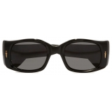 Cutler & Gross - The Great Frog Diablo Limited Edition Rectangle Sunglasses - Black Gold