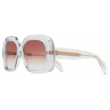 Cutler & Gross - 9891 Limited Edition Rectangle Sunglasses - Crystal - Luxury - Cutler & Gross