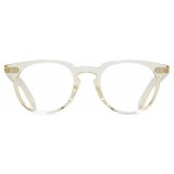 Cutler & Gross - GR09 Round Optical Glasses - Butter Crystal - Luxury - Cutler & Gross Eyewear