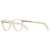 Cutler & Gross - GR09 Round Optical Glasses - Butter Crystal - Luxury - Cutler & Gross Eyewear