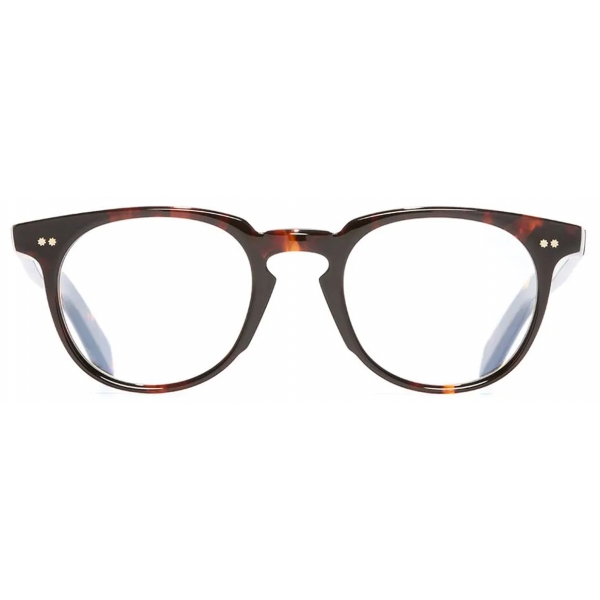 Cutler & Gross - GR09 Round Optical Glasses - Dark Turtle - Luxury - Cutler & Gross Eyewear