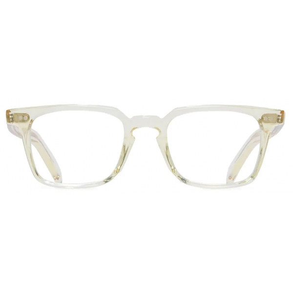 Cutler & Gross - GR10 Square Optical Glasses - Butter Crystal - Luxury - Cutler & Gross Eyewear