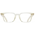 Cutler & Gross - GR10 Square Optical Glasses - Butter Crystal - Luxury - Cutler & Gross Eyewear