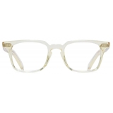 Cutler & Gross - GR10 Square Optical Glasses - Butter Crystal - Luxury - Cutler & Gross Eyewear