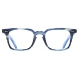 Cutler & Gross - GR10 Square Optical Glasses - Maverick Blue - Luxury - Cutler & Gross Eyewear