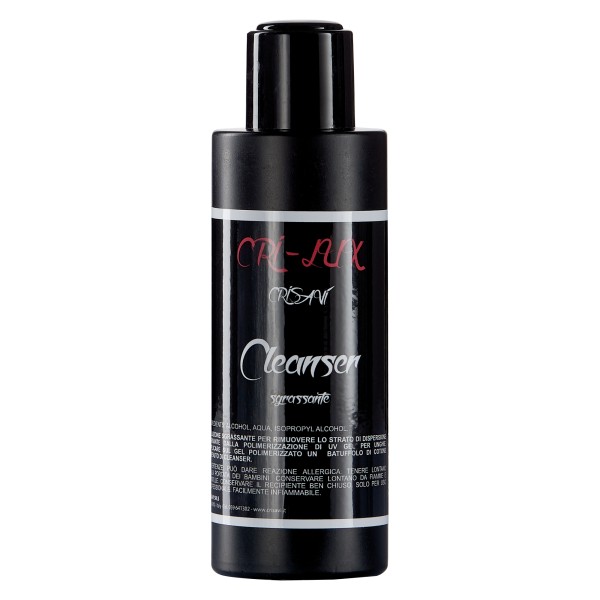 Crisavì Luxury Nail - Cleanser - Cri Lux - Cleaning Liquid - Curative Line - The Most Elegant Dress for Your Nails - 150 ml