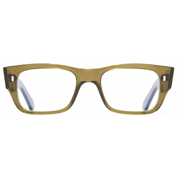 Cutler & Gross - 0692 Optical Rectangle Glasses - Olive - Luxury - Cutler & Gross Eyewear