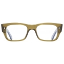 Cutler & Gross - 0692 Optical Rectangle Glasses - Olive - Luxury - Cutler & Gross Eyewear