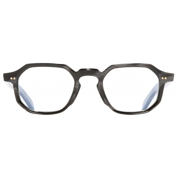 Cutler & Gross - GR11 Round Optical Glasses - Obsidian - Luxury - Cutler & Gross Eyewear