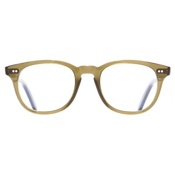 Cutler & Gross - 0932 Optical Round Glasses - Olive - Luxury - Cutler & Gross Eyewear