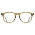 Cutler & Gross - 0932 Optical Round Glasses - Olive - Luxury - Cutler & Gross Eyewear