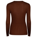 Tom Ford - Brown Jersey Cardigan - Tom Ford Exclusive Luxury Collection