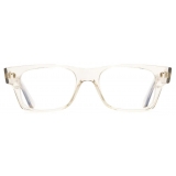 Cutler & Gross - 1044 Optical Rectangle Glasses - Sand Crystal - Luxury - Cutler & Gross Eyewear