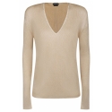 Tom Ford - Light Beige V Neck Sweater - Tom Ford Exclusive Luxury Collection