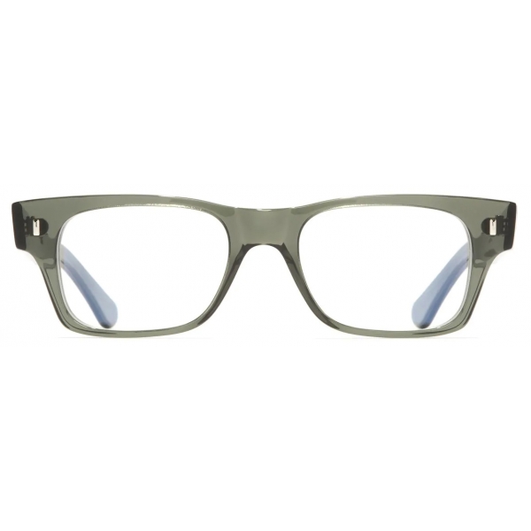 Cutler & Gross - 1044 Optical Rectangle Glasses - Aviator Blue - Luxury - Cutler & Gross Eyewear