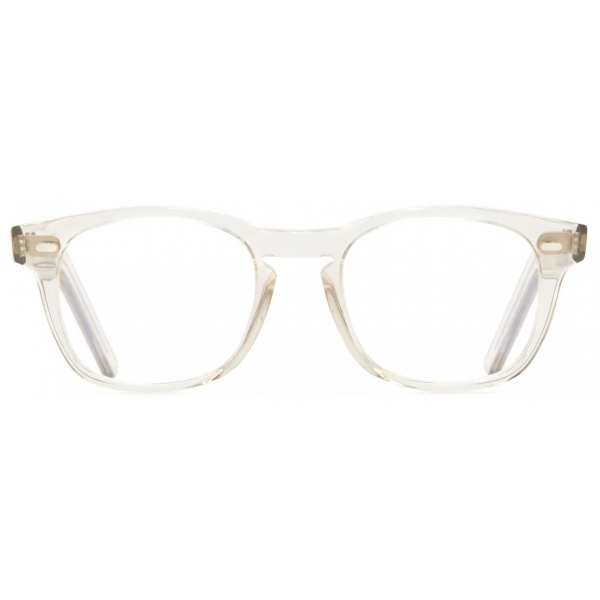 Cutler & Gross - 1046 Optical Rectangle Glasses - Sand Crystal - Luxury - Cutler & Gross Eyewear