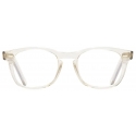 Cutler & Gross - 1046 Optical Rectangle Glasses - Sand Crystal - Luxury - Cutler & Gross Eyewear