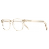 Cutler & Gross - 1046 Optical Rectangle Glasses - Sand Crystal - Luxury - Cutler & Gross Eyewear