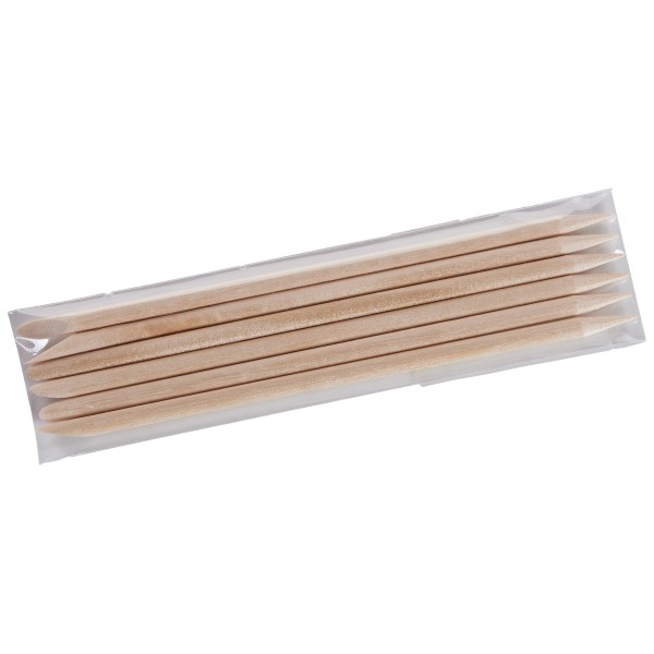 Crisavì Luxury Nail - Wooden Sticks in Orange Wood - Nail Files & Accessories - 10 pc