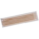 Crisavì Luxury Nail - Wooden Sticks in Orange Wood - Nail Files & Accessories - 10 pc