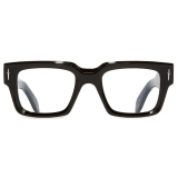 Cutler & Gross - The Great Frog Titan Square Optical Glasses - Black on Red - Luxury - Cutler